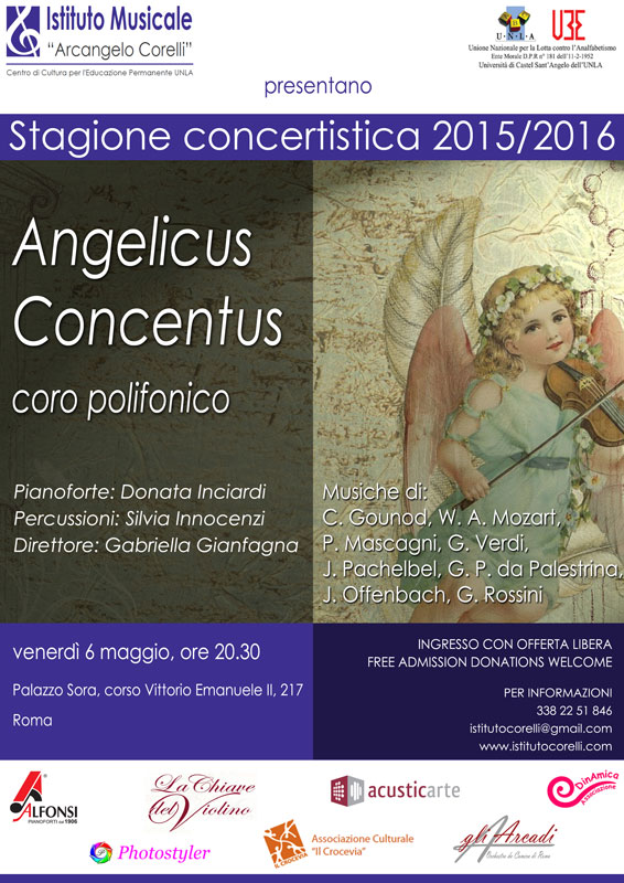 2016 locandina concerto Angelicus Concentus 6 maggio