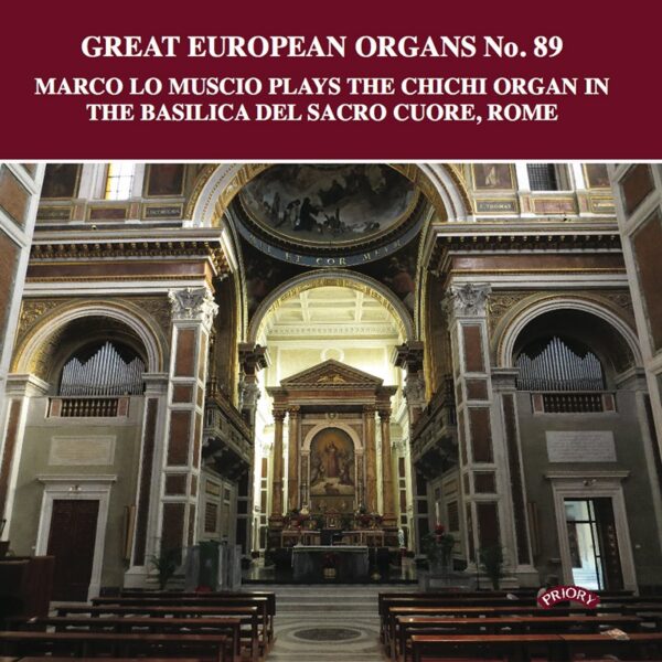 Priory Records Great European Organs N.89 Cd