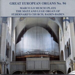 Priory Records - Great European Organs N.96