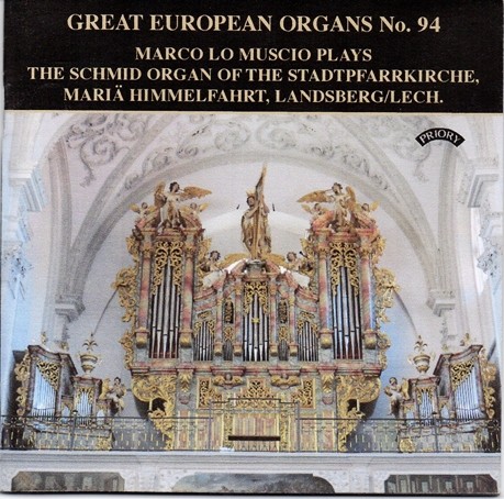 Priory Records - Great European Organs N.96
