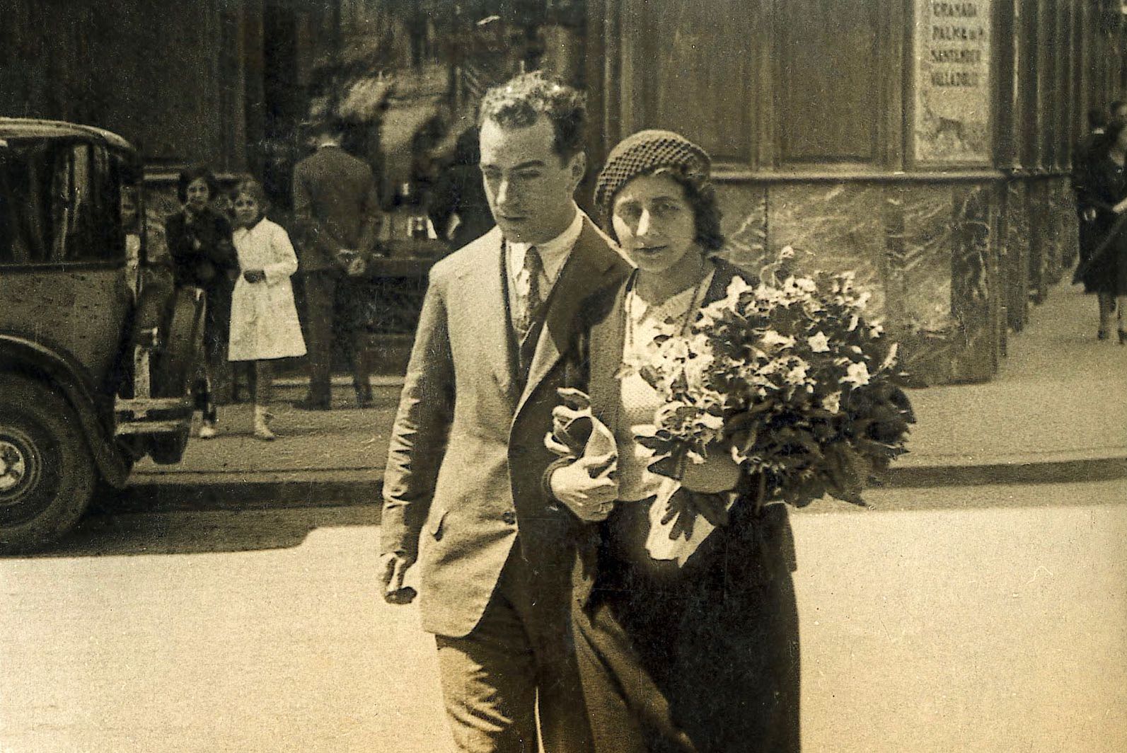 Joaquin Rodrigo con Victoria Kamhi