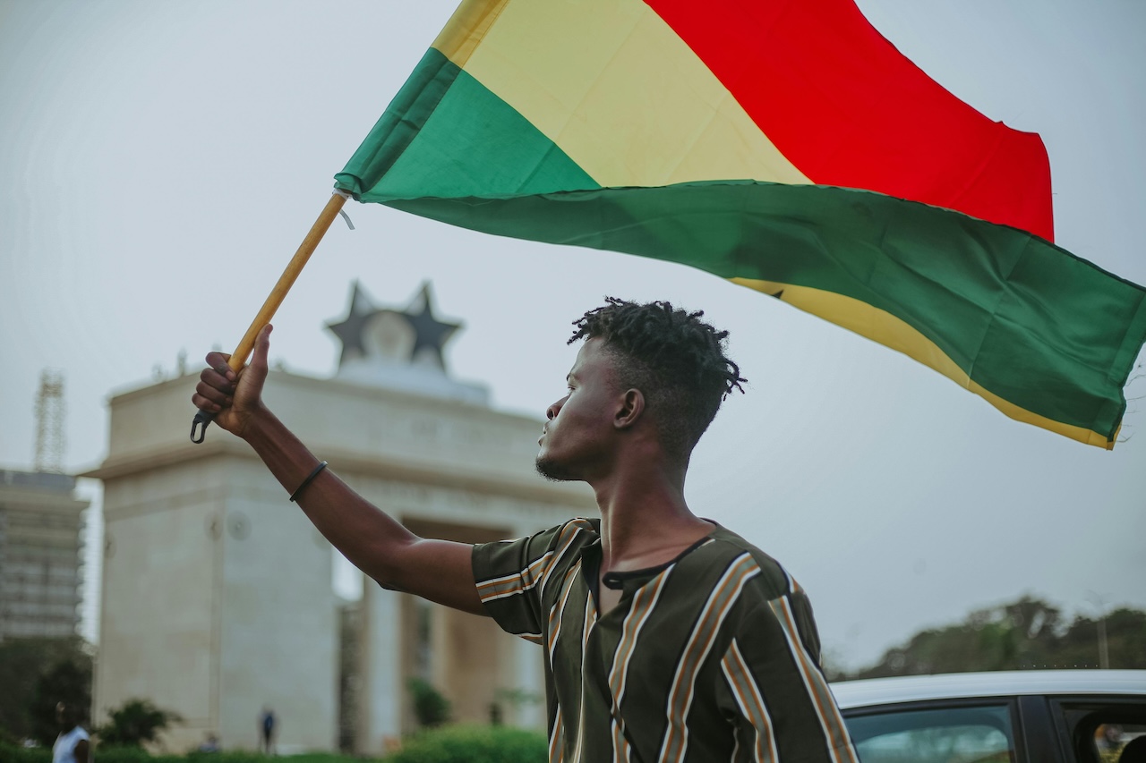 Bandiera del Ghana photo by Ajae (Pexels)
