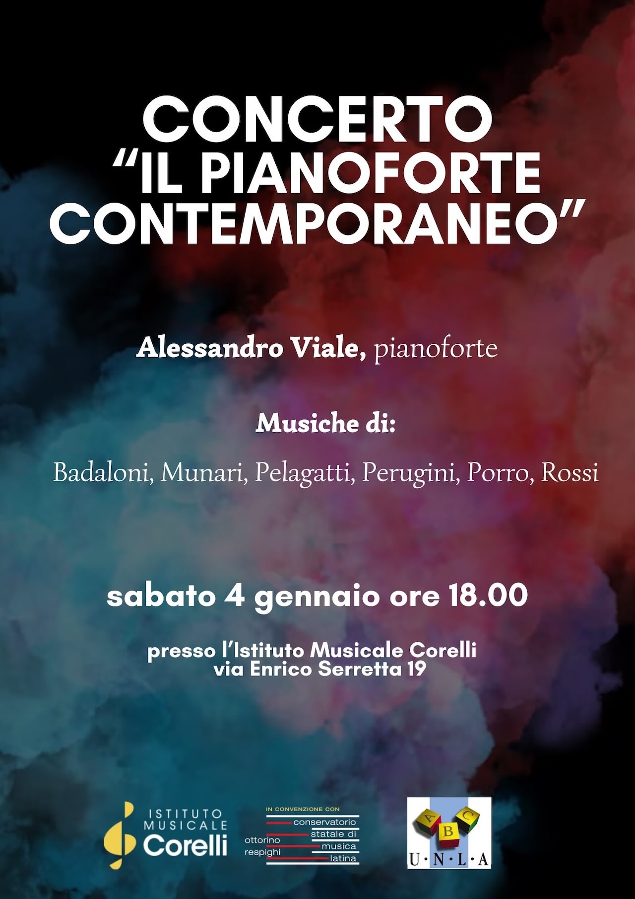 Concerto di musica contemporanea "Il pianoforte contemporaneo"