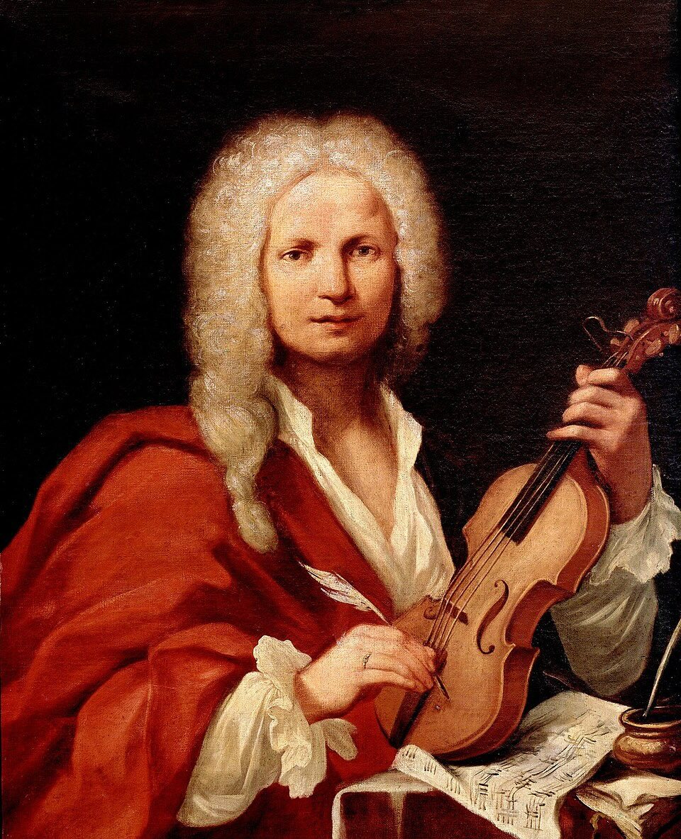 Presunto ritratto di Antonio Vivaldi (autore anonimo, XVIII secolo, circa 1723) conservato nel Museo internazionale e biblioteca della musica di Bologna