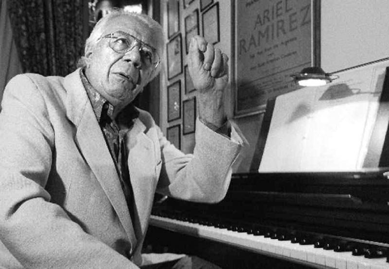 Ariel Ramirez compositore argentino della Misa Criolla