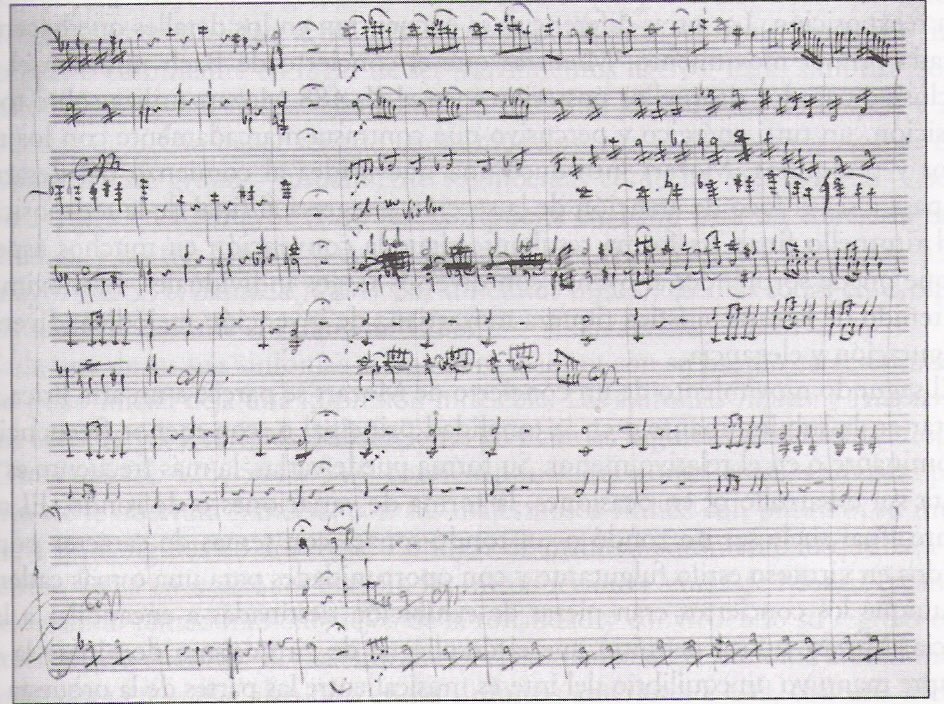Manoscritto spartito originale Concerto per pianoforte KV 467 Mozart
