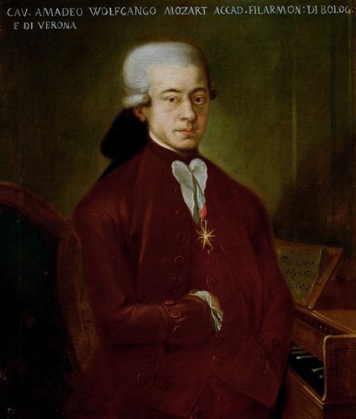 Martin Bologna ritratto di WA Mozart del 1777