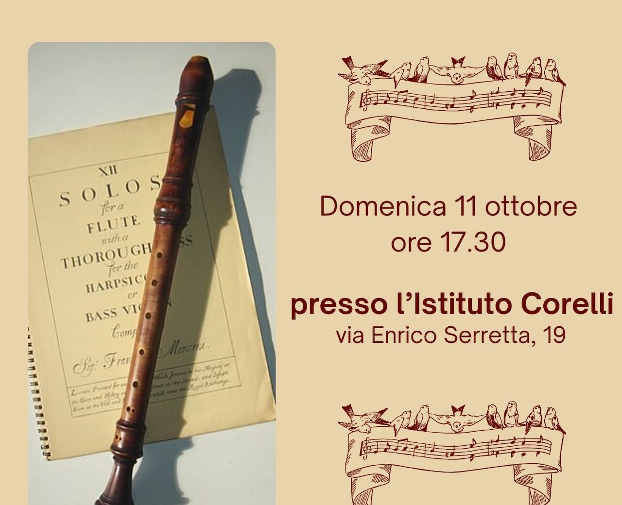 Concerto il flauto dolce nel barocco
