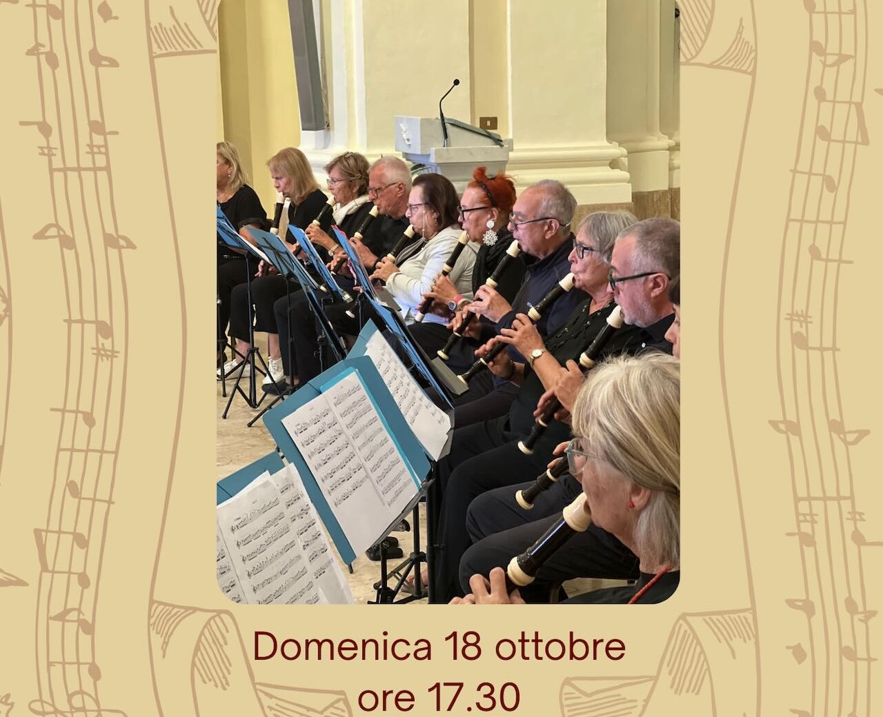 Concerto il flauto dolce nelle formazioni strumentali