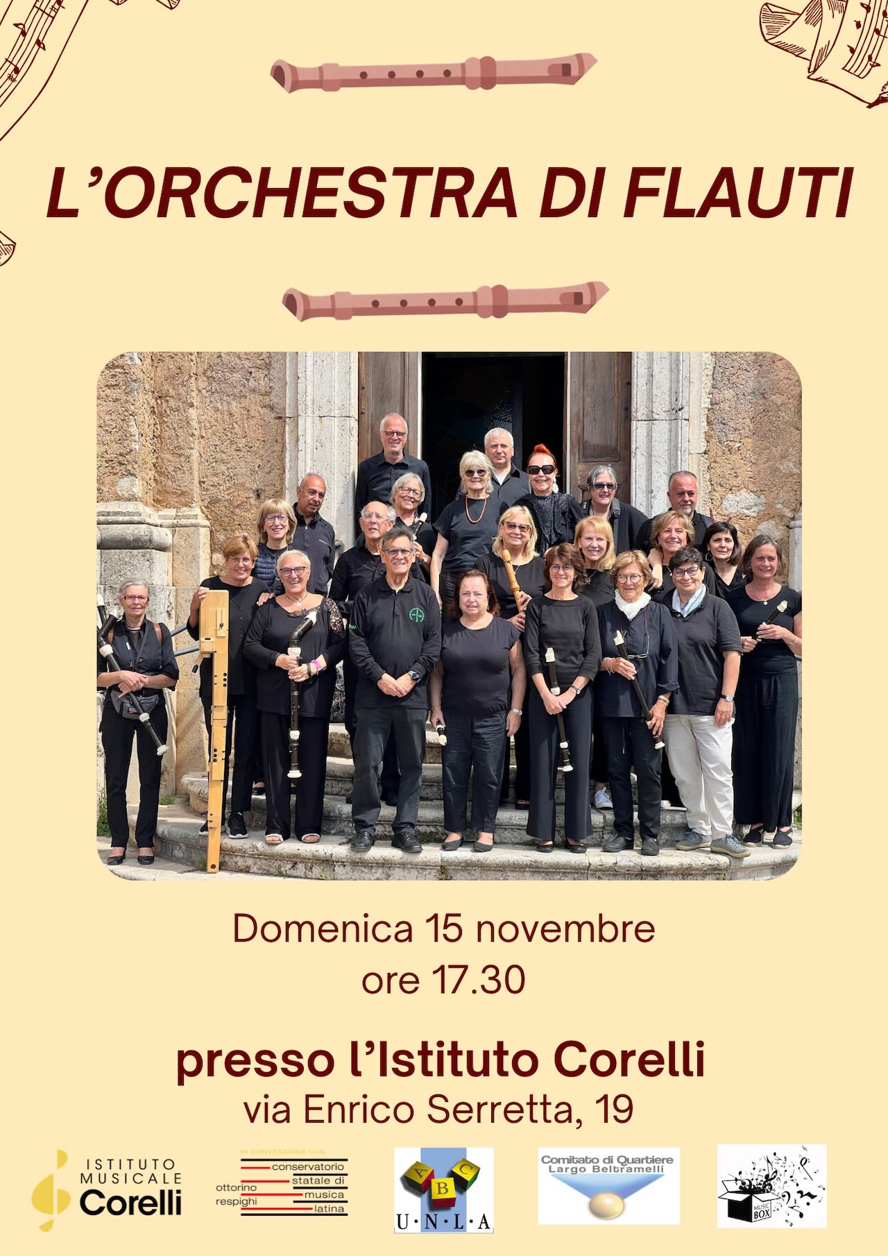 Concerto l'Orchestra dei Flauti
