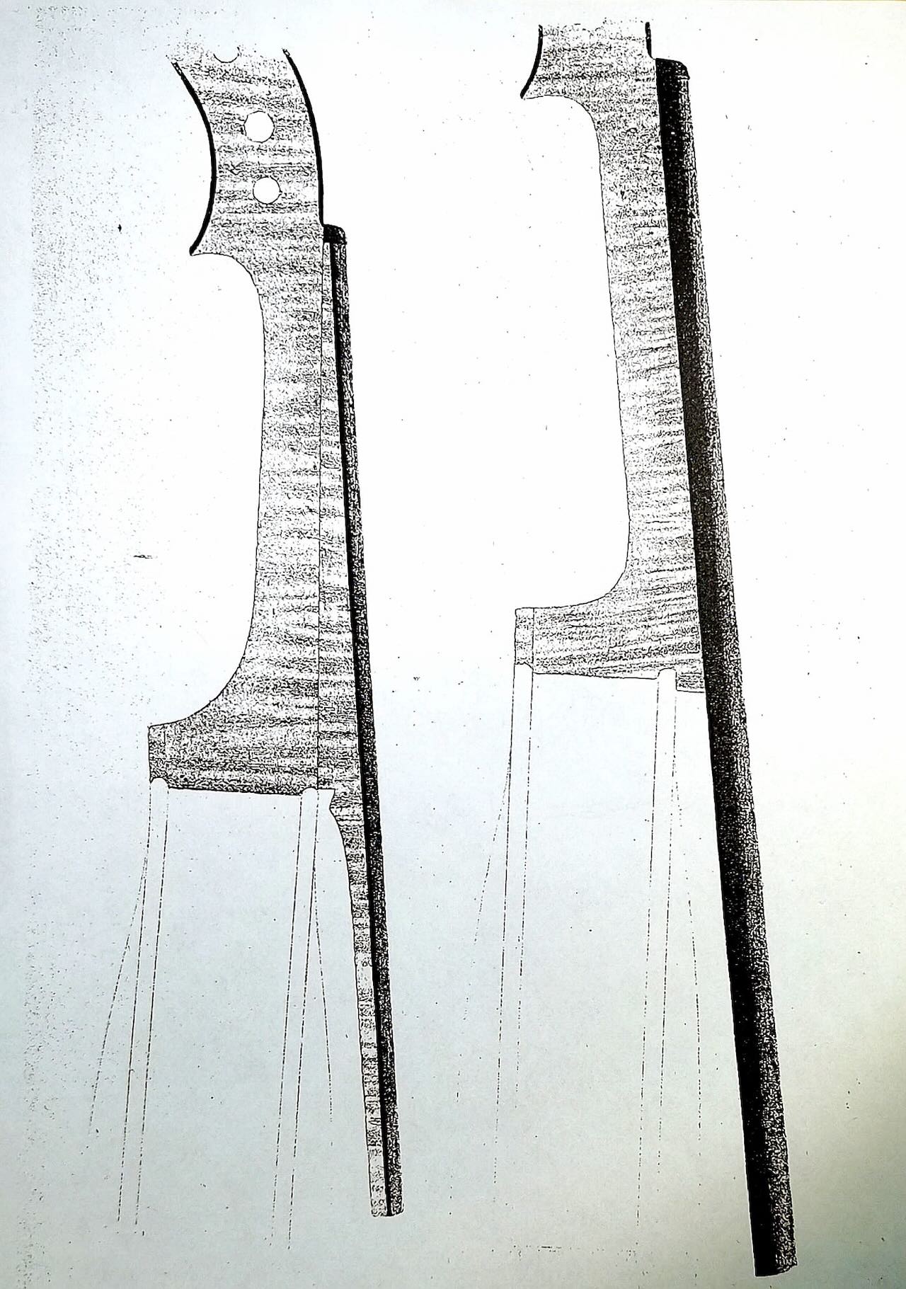 Manico barocco e moderno